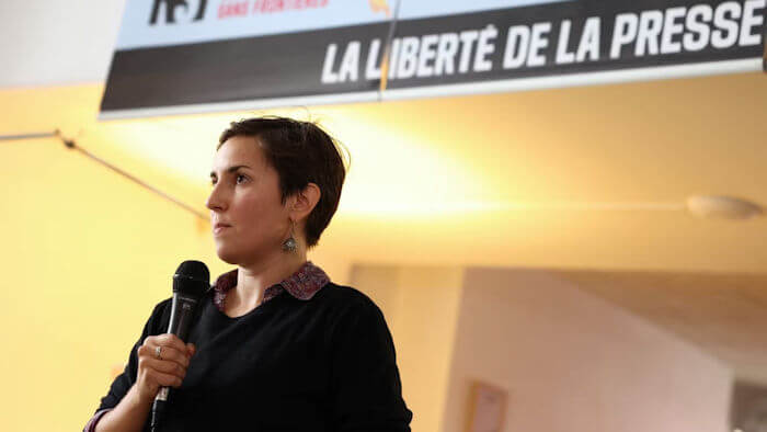 Ariane Lavrilleux: novinářka představená soudci pro svobody a zadržení (Francetvinfo.fr)