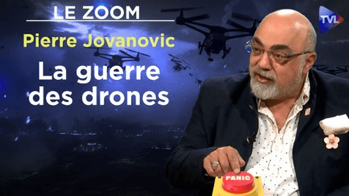 En Ukraine, les drones révolutionnent les champs de bataille ! Interview de P. Jovanovic sur TVL (TV Libertés)