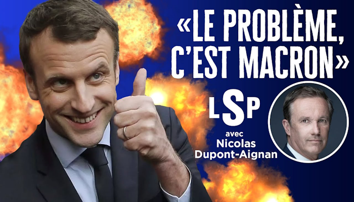 Macron, un dangereux déséquilibré à la tête de l’État?- Nicolas Dupont-Aignan ds Le Samedi Politique (TVL)
